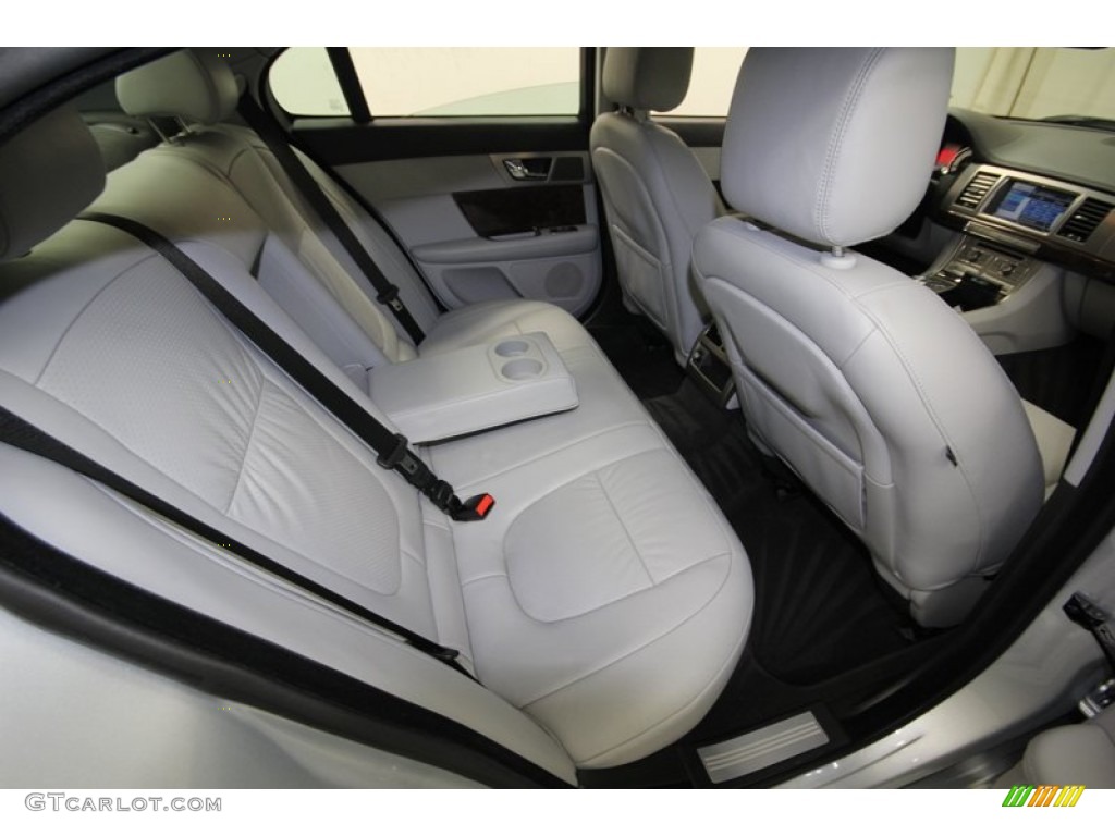 2010 Jaguar XF Premium Sport Sedan Rear Seat Photo #80608121