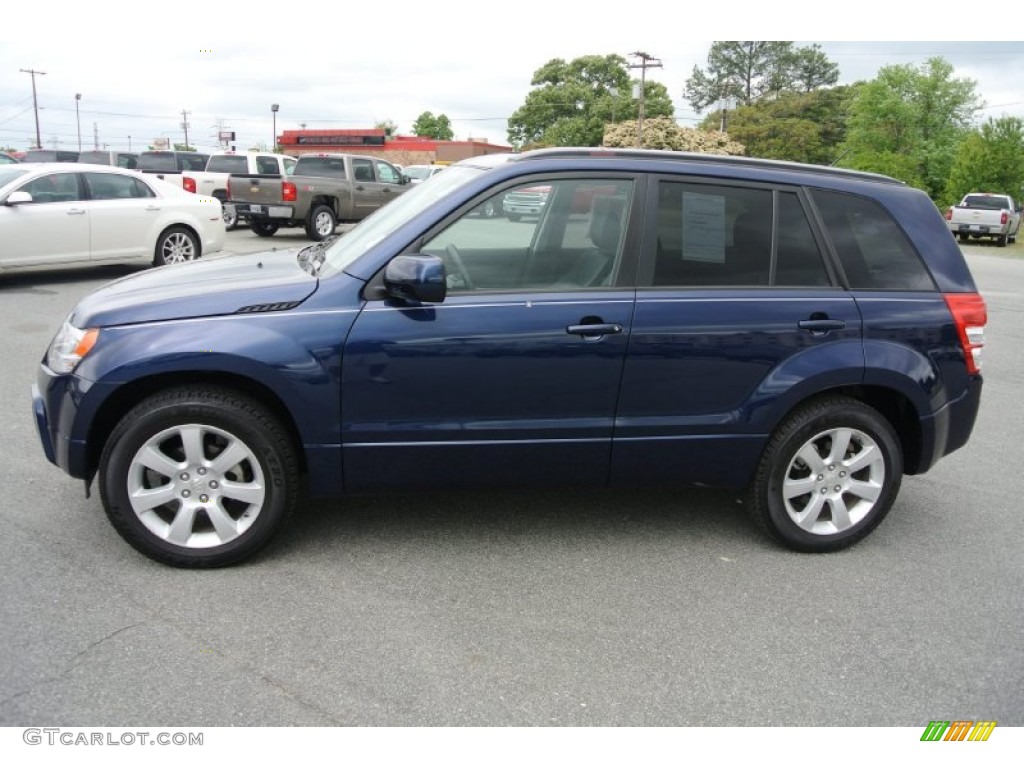 2011 Grand Vitara Limited - Deep Sea Blue Metallic / Black photo #3