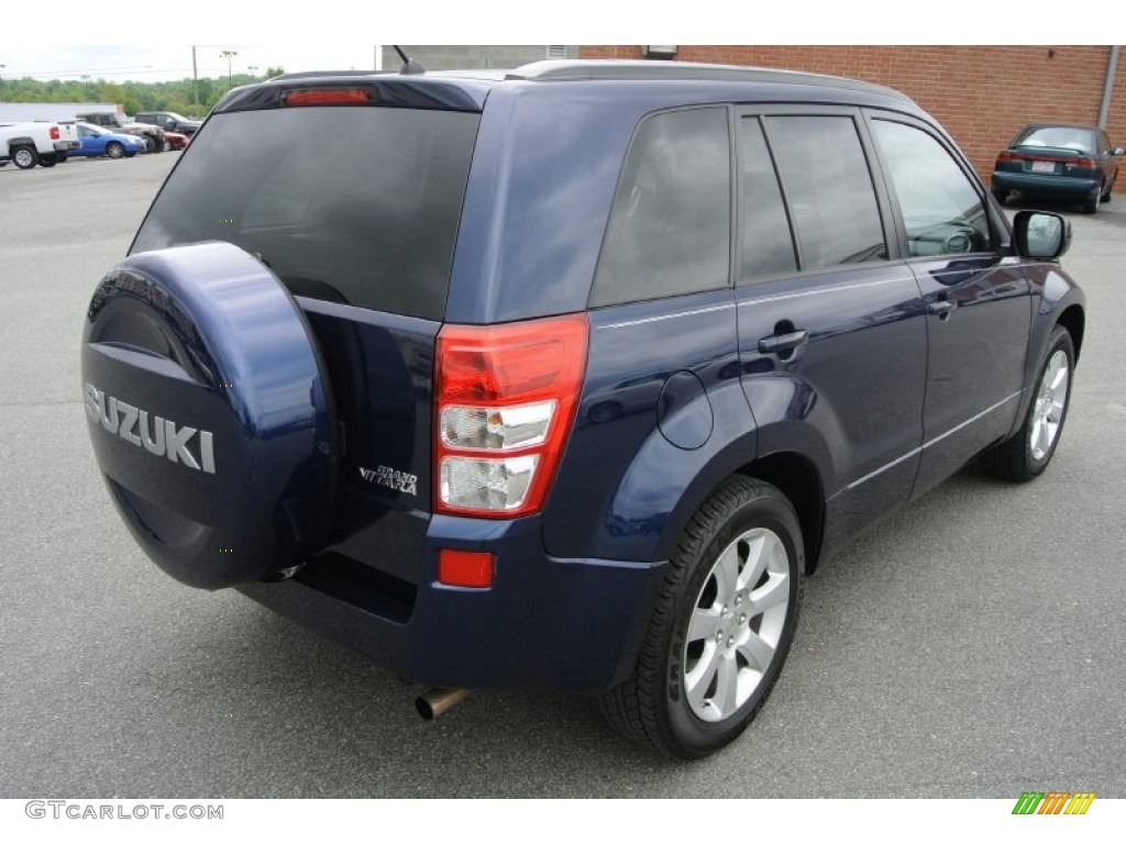 2011 Grand Vitara Limited - Deep Sea Blue Metallic / Black photo #5