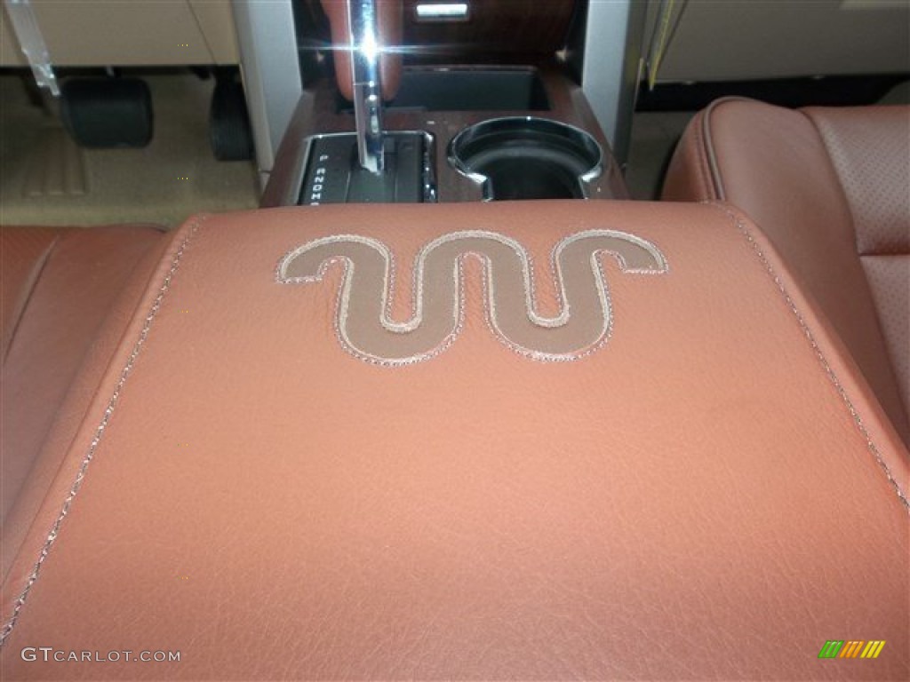 2013 F150 King Ranch SuperCrew 4x4 - White Platinum Metallic Tri-Coat / King Ranch Chaparral Leather photo #29