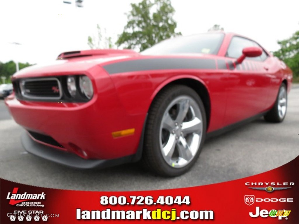 2013 Challenger R/T Classic - Redline 3-Coat Pearl / Dark Slate Gray photo #1