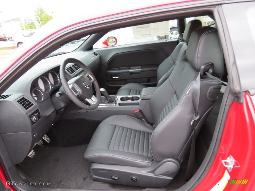 2013 Challenger R/T Classic - Redline 3-Coat Pearl / Dark Slate Gray photo #6