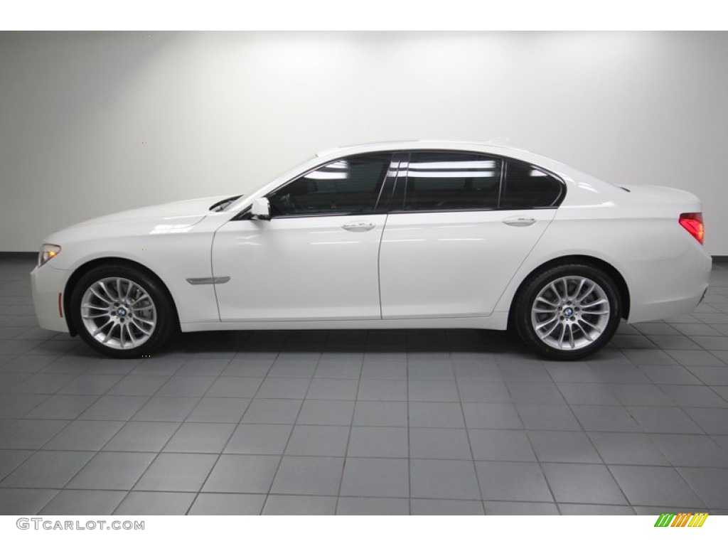 Alpine White 2012 BMW 7 Series 750i Sedan Exterior Photo #80609412