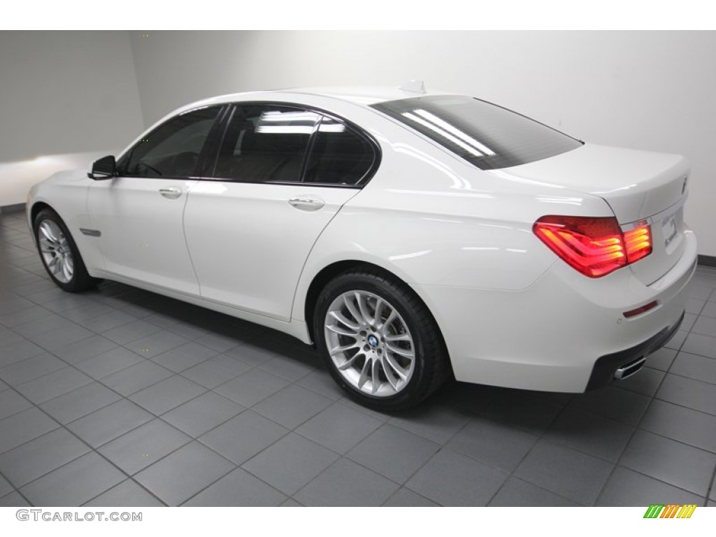 2012 7 Series 750i Sedan - Alpine White / Oyster photo #5