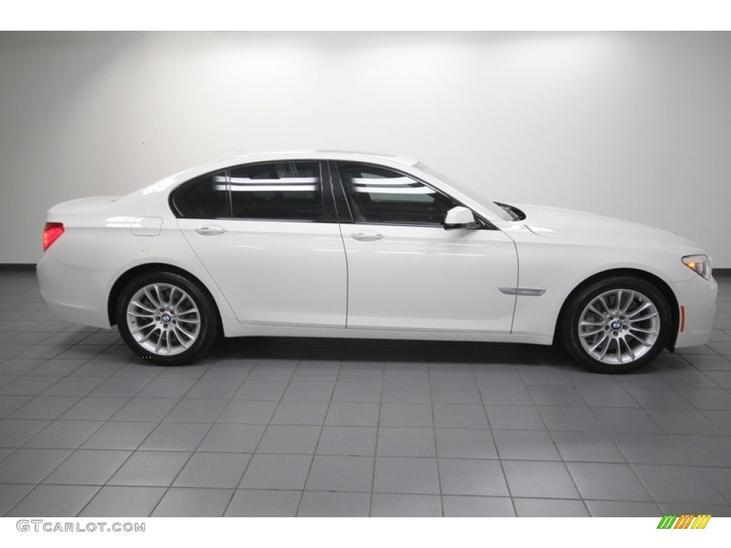 2012 7 Series 750i Sedan - Alpine White / Oyster photo #7