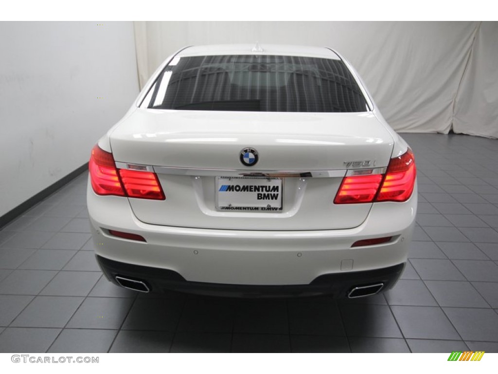 2012 7 Series 750i Sedan - Alpine White / Oyster photo #12
