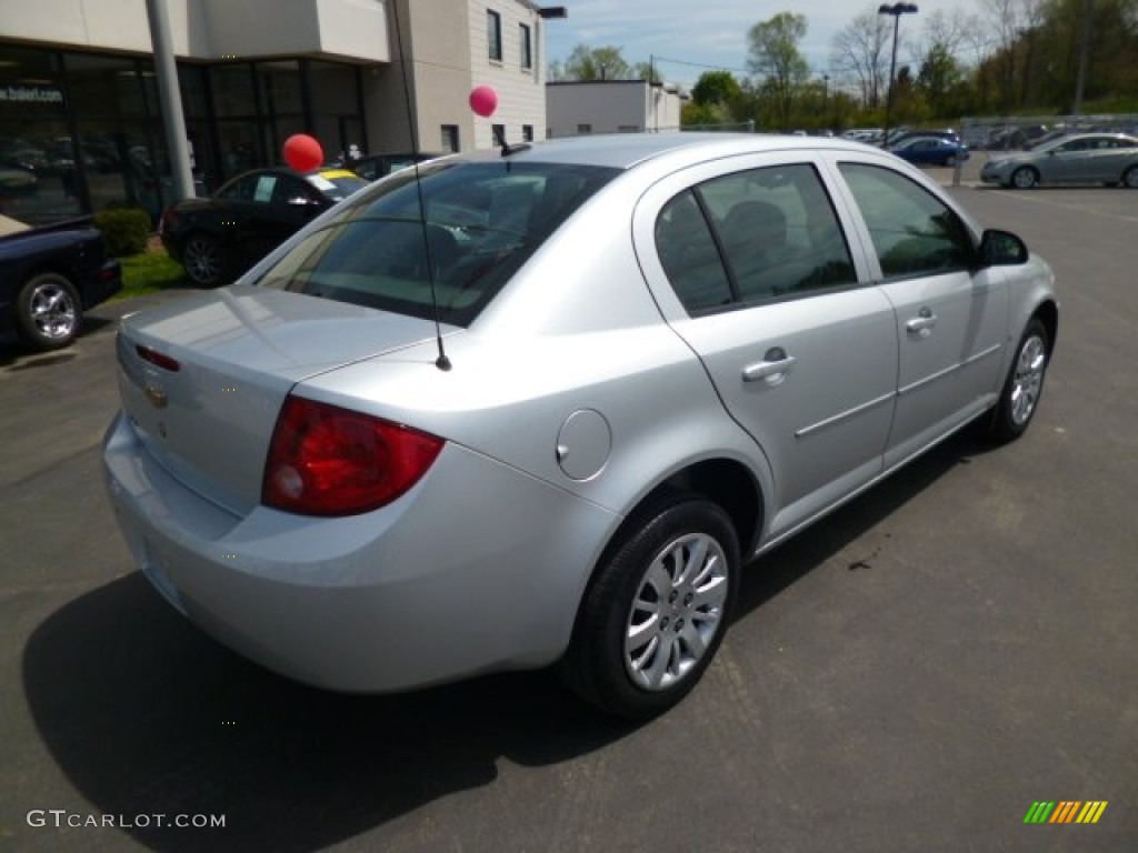 Silver Ice Metallic 2009 Chevrolet Cobalt LT Sedan Exterior Photo #80610205