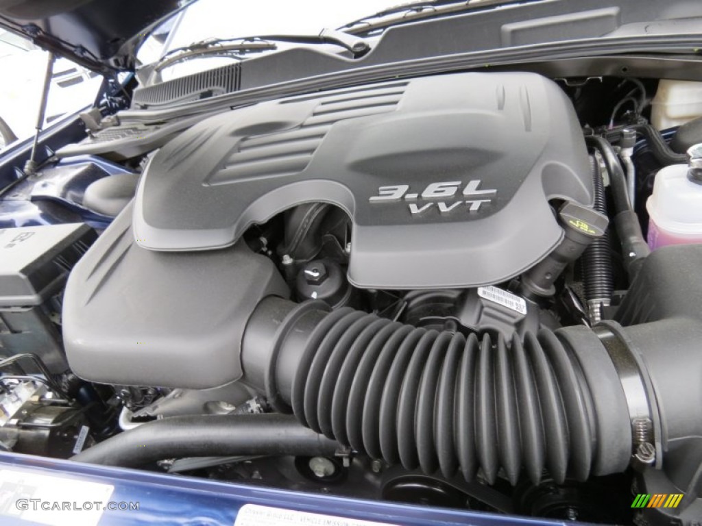 2013 Dodge Challenger SXT 3.6 Liter DOHC 24-Valve VVT Pentastar V6 Engine Photo #80610286