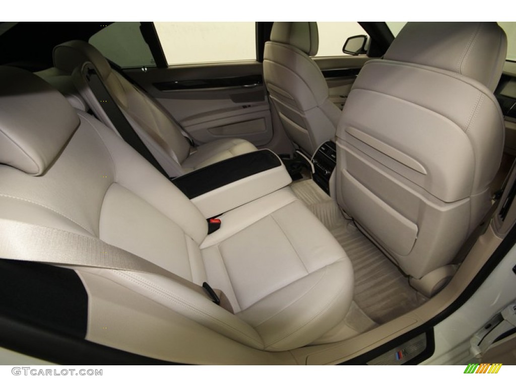 2012 7 Series 750i Sedan - Alpine White / Oyster photo #40