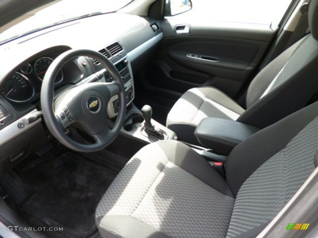 Ebony Interior 2009 Chevrolet Cobalt LT Sedan Photo #80610404