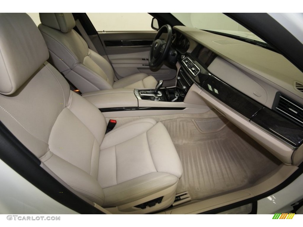 2012 7 Series 750i Sedan - Alpine White / Oyster photo #44