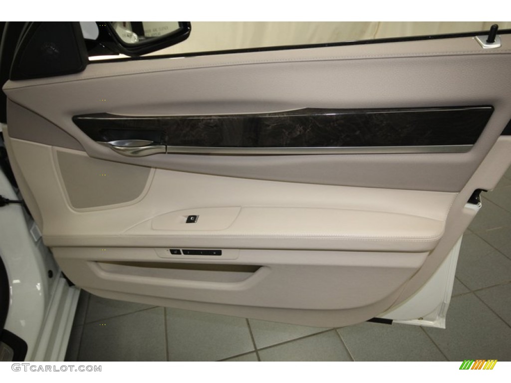 2012 7 Series 750i Sedan - Alpine White / Oyster photo #46