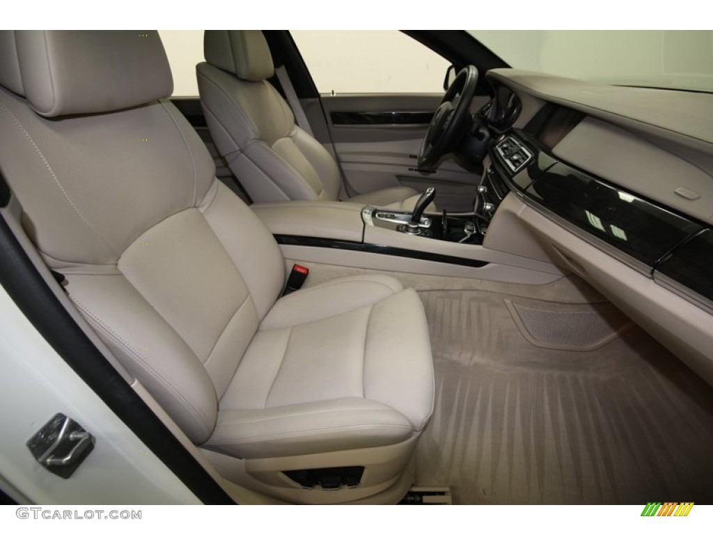 2012 7 Series 750i Sedan - Alpine White / Oyster photo #48
