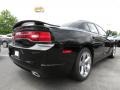 2013 Pitch Black Dodge Charger SXT Plus  photo #3