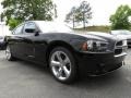 2013 Pitch Black Dodge Charger SXT Plus  photo #4