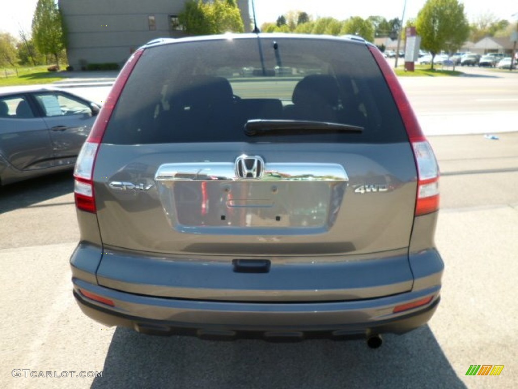 2010 CR-V EX AWD - Polished Metal Metallic / Black photo #6