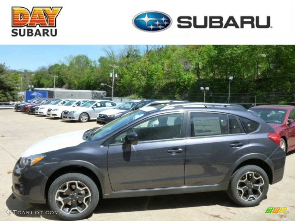 2013 XV Crosstrek 2.0 Premium - Dark Gray Metallic / Black photo #1