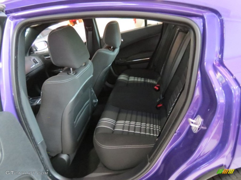 2013 Dodge Charger SRT8 Super Bee Rear Seat Photo #80612440