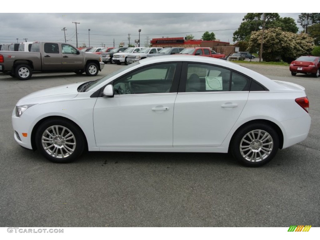 2013 Cruze ECO - Summit White / Medium Titanium photo #3