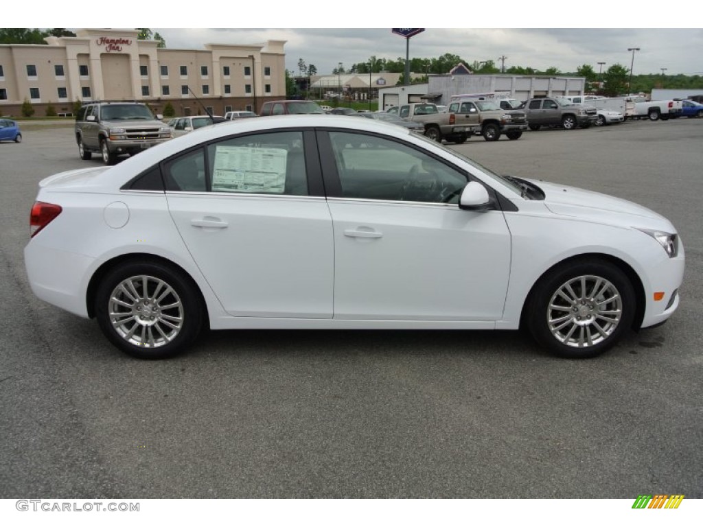 2013 Cruze ECO - Summit White / Medium Titanium photo #6