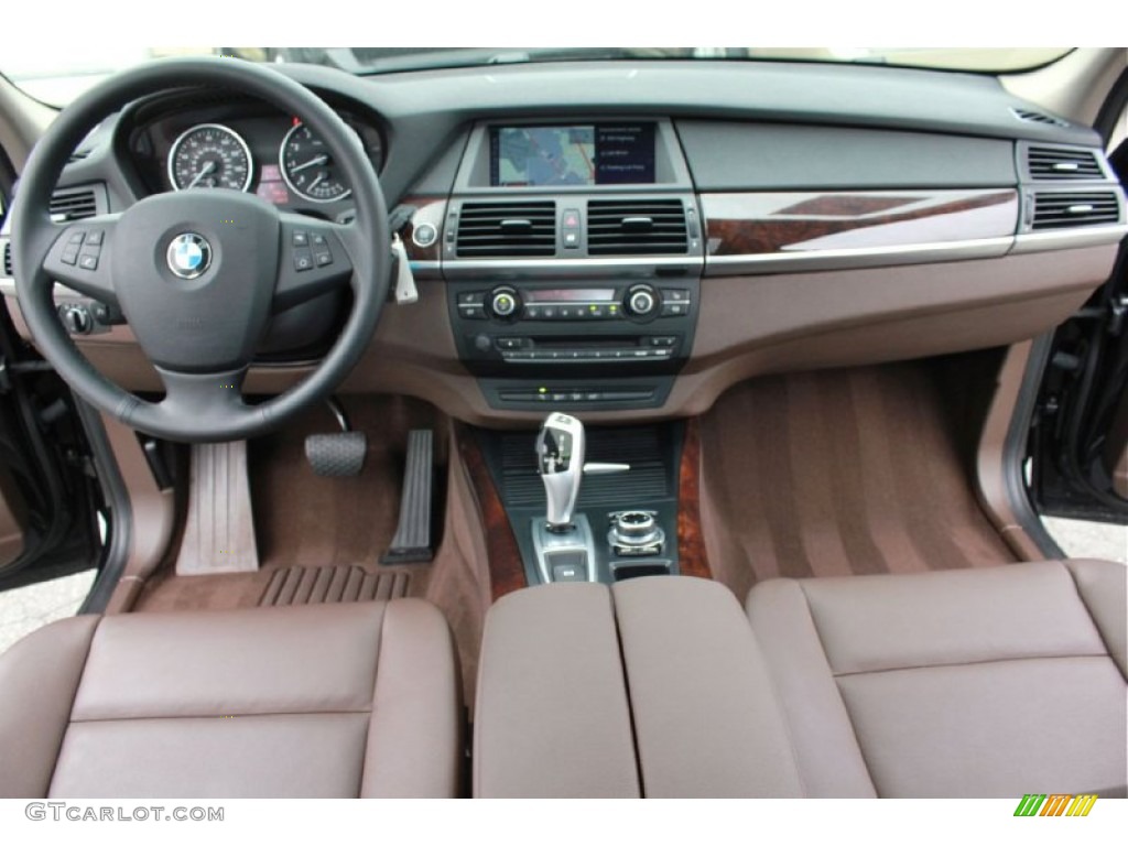 2012 BMW X5 xDrive35i Premium Tobacco Dashboard Photo #80612860