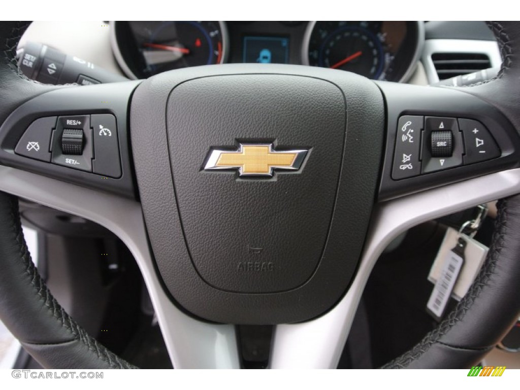 2013 Cruze ECO - Summit White / Medium Titanium photo #14