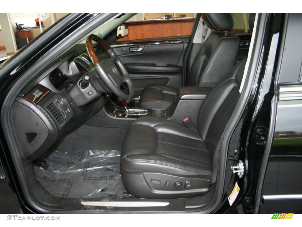 Ebony Interior 2010 Cadillac DTS Standard DTS Model Photo #80613470