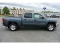 2013 Blue Granite Metallic Chevrolet Silverado 1500 LT Crew Cab 4x4  photo #6