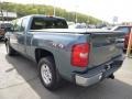 2008 Blue Granite Metallic Chevrolet Silverado 1500 LT Extended Cab 4x4  photo #3