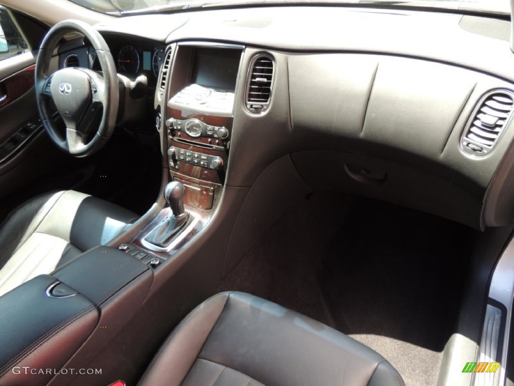 2010 Infiniti EX 35 AWD Graphite Dashboard Photo #80616668