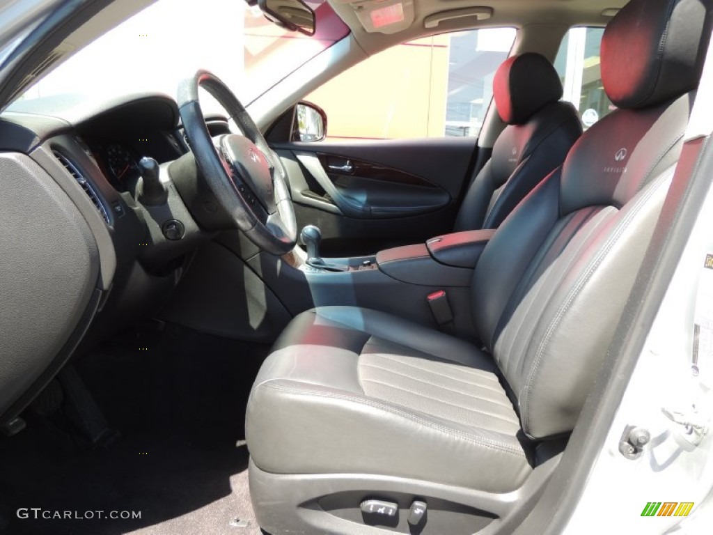Graphite Interior 2010 Infiniti EX 35 AWD Photo #80616754