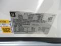 2013 Chevrolet Traverse LT AWD Info Tag