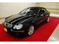 2008 Black Mercedes-Benz CLK 350 Cabriolet  photo #3