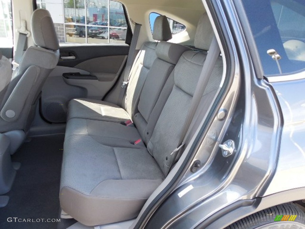 2013 CR-V EX AWD - Polished Metal Metallic / Gray photo #8