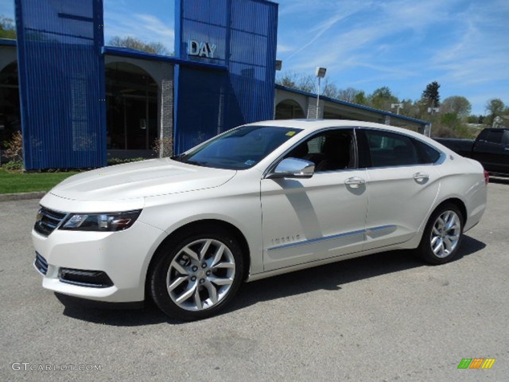 2014 Impala LTZ - White Diamond Tricoat / Jet Black photo #1