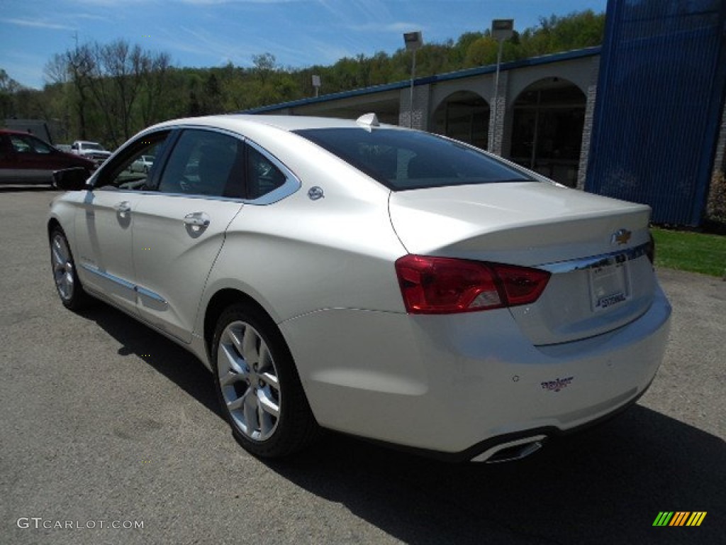 2014 Impala LTZ - White Diamond Tricoat / Jet Black photo #4