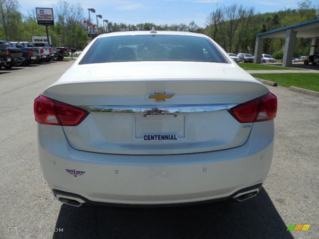 2014 Impala LTZ - White Diamond Tricoat / Jet Black photo #5