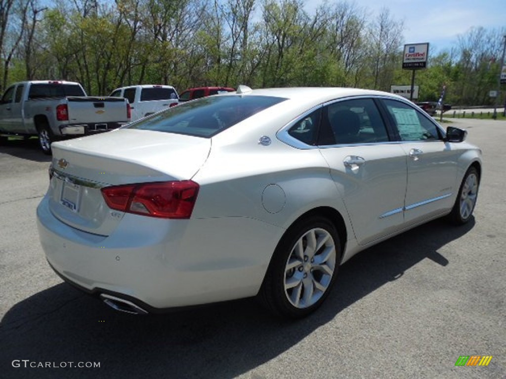2014 Impala LTZ - White Diamond Tricoat / Jet Black photo #6
