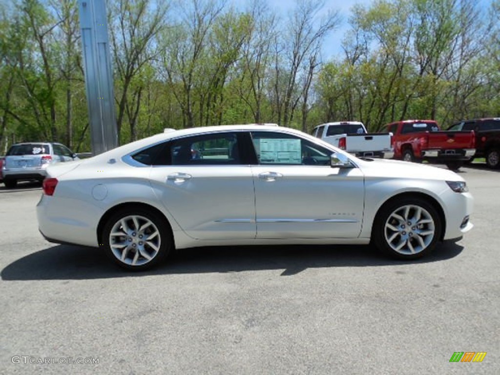 2014 Impala LTZ - White Diamond Tricoat / Jet Black photo #7