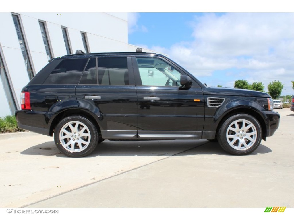 Santorini Black 2008 Land Rover Range Rover Sport HSE Exterior Photo #80617689