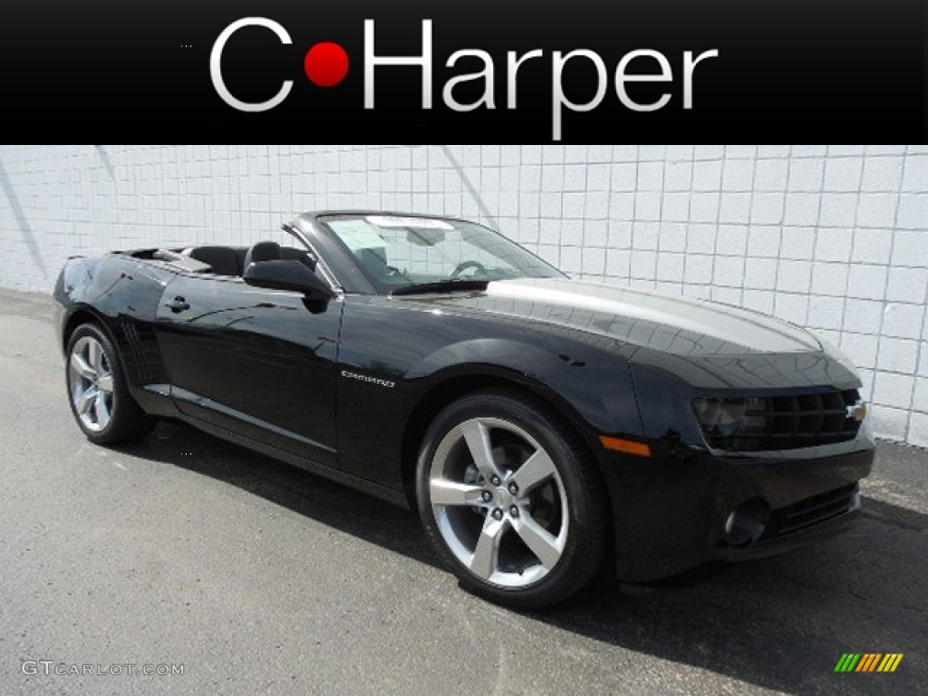 Black Chevrolet Camaro