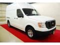 Blizzard White 2012 Nissan NV 2500 HD S High Roof