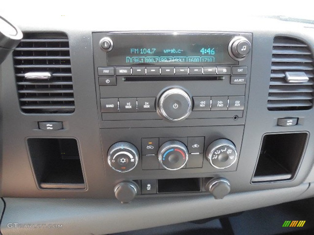 2013 Silverado 1500 Work Truck Extended Cab 4x4 - Summit White / Dark Titanium photo #18