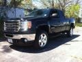 Onyx Black 2012 GMC Sierra 2500HD SLE Extended Cab 4x4