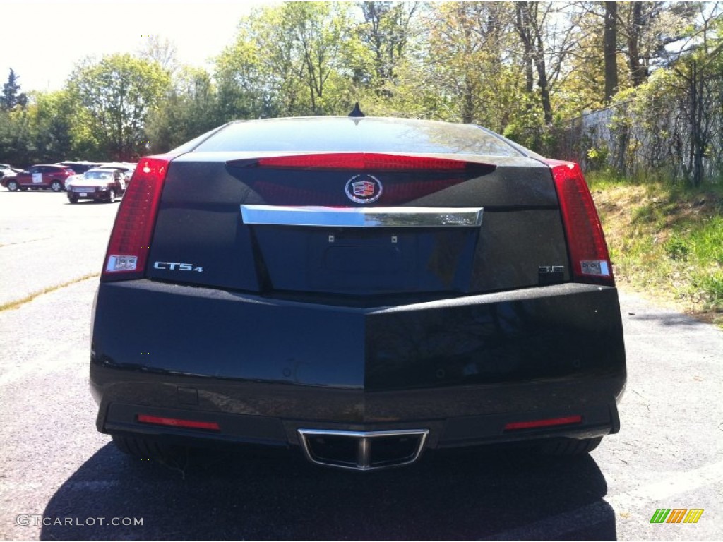 2012 CTS 4 AWD Coupe - Black Diamond Tricoat / Light Titanium/Ebony photo #6