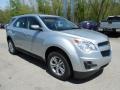 2013 Silver Ice Metallic Chevrolet Equinox LS  photo #9