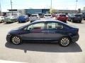 2009 Royal Blue Pearl Honda Civic EX Sedan  photo #8