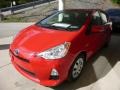 Absolutely Red - Prius c Hybrid Three Photo No. 5