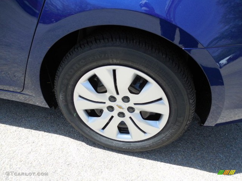 2013 Cruze LS - Blue Topaz Metallic / Jet Black/Medium Titanium photo #3