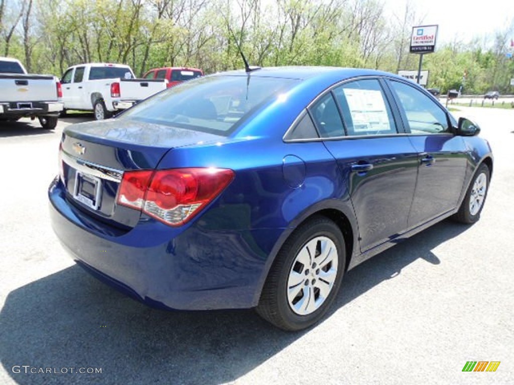 2013 Cruze LS - Blue Topaz Metallic / Jet Black/Medium Titanium photo #6